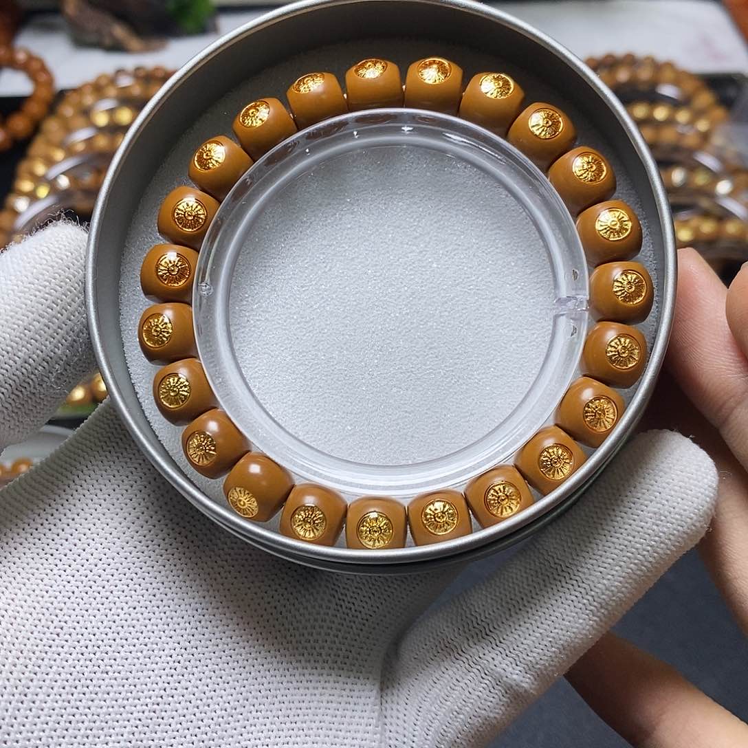 猴头核桃手串满标直切尺寸10左右单号65号