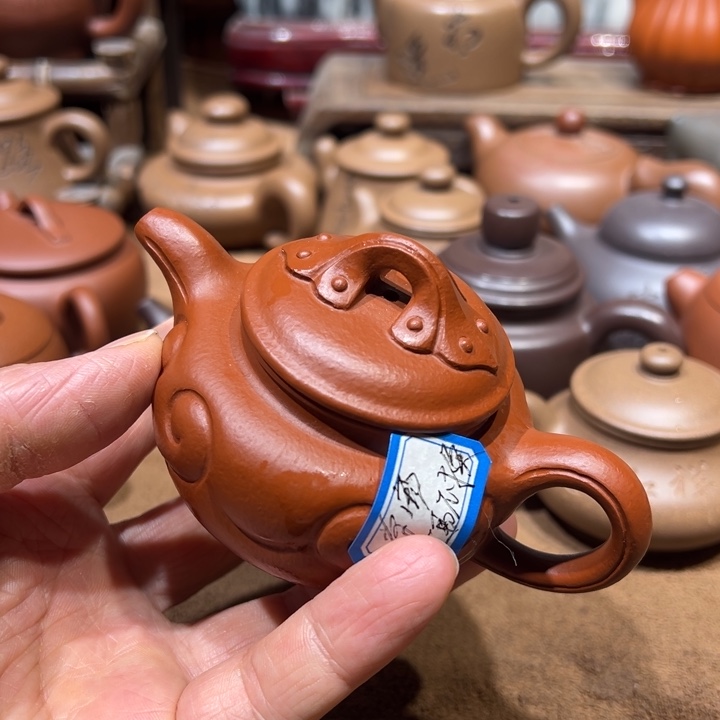 紫砂茶壶逸*宜兴紫砂