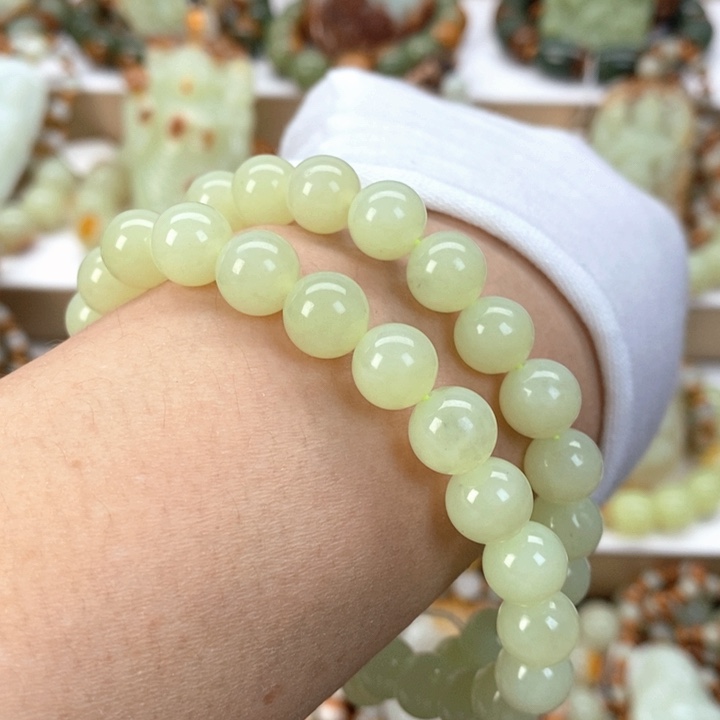 【闪购商品】透闪石质玉链未镶嵌