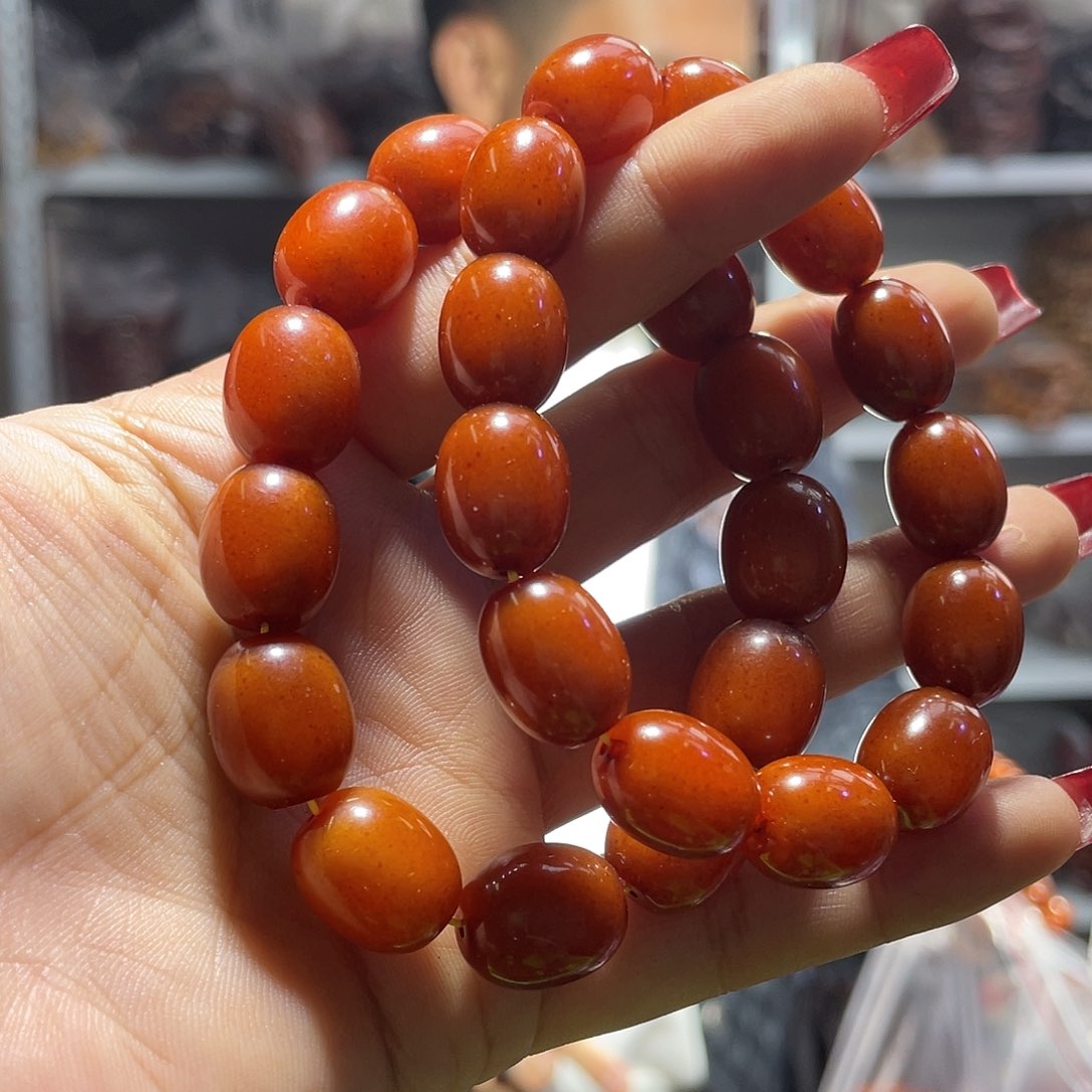 琥珀手链未镶嵌琥珀蜜蜡04