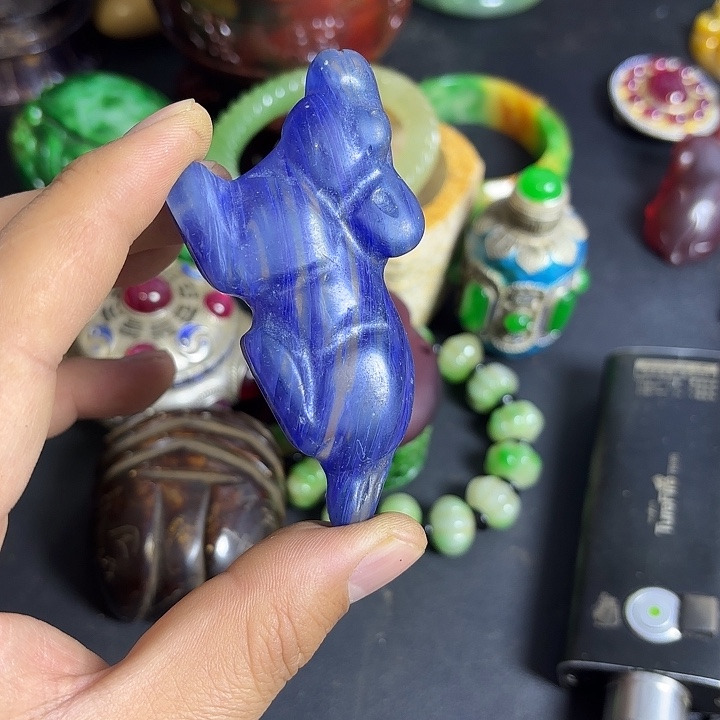 把件白玉菩提一个