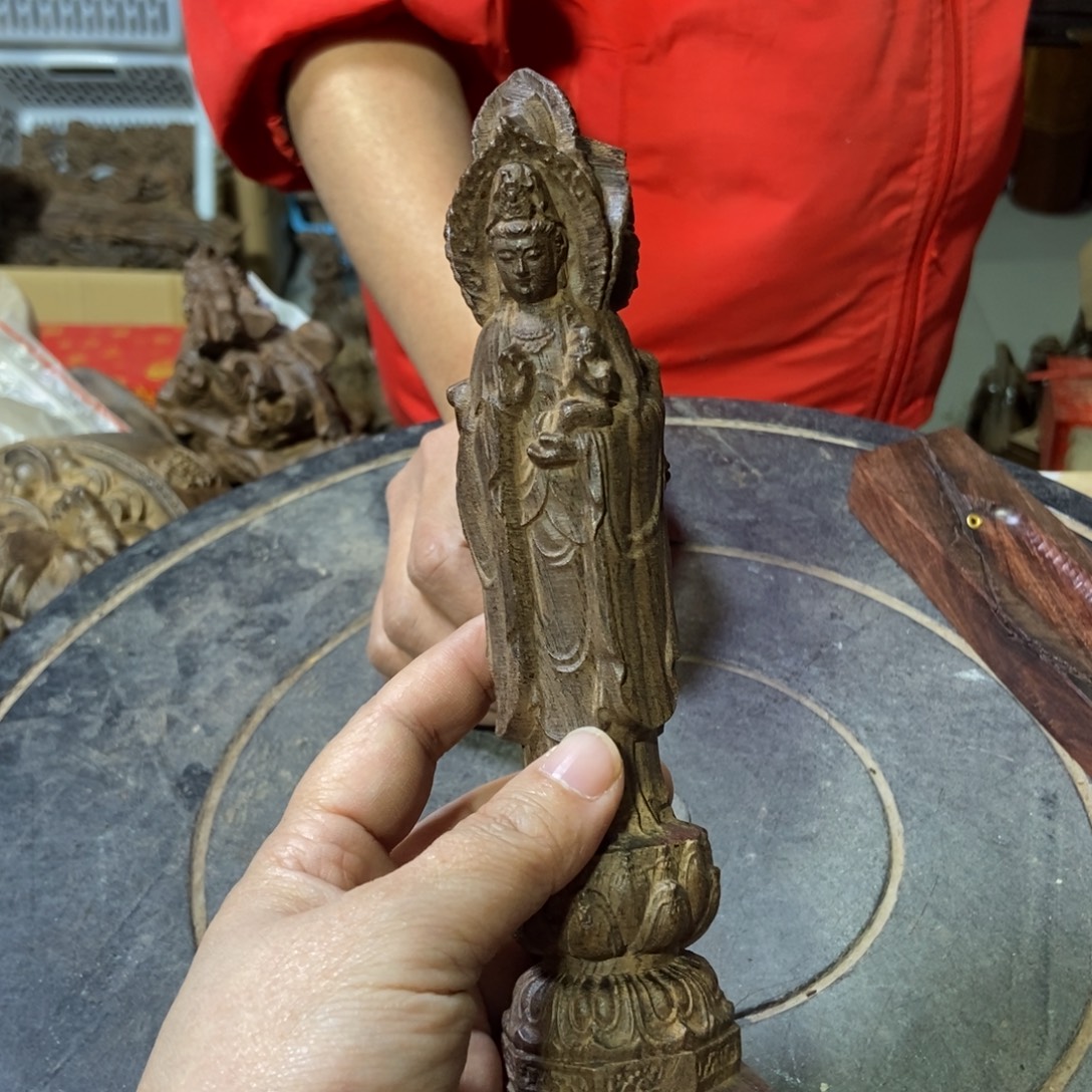 孤***雁木成品摆件福利放漏