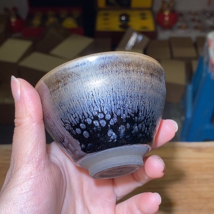 茶盏不带礼盒，建盏主人杯