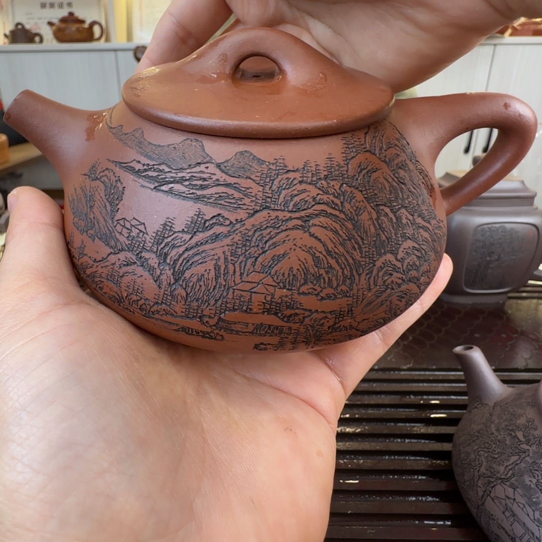 老***谭茶壶紫砂宜兴紫砂壶