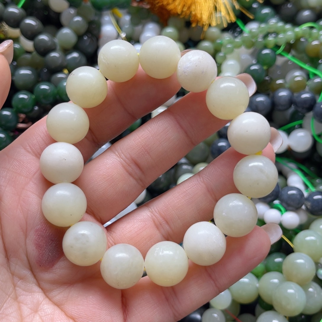 和田玉手链未镶嵌