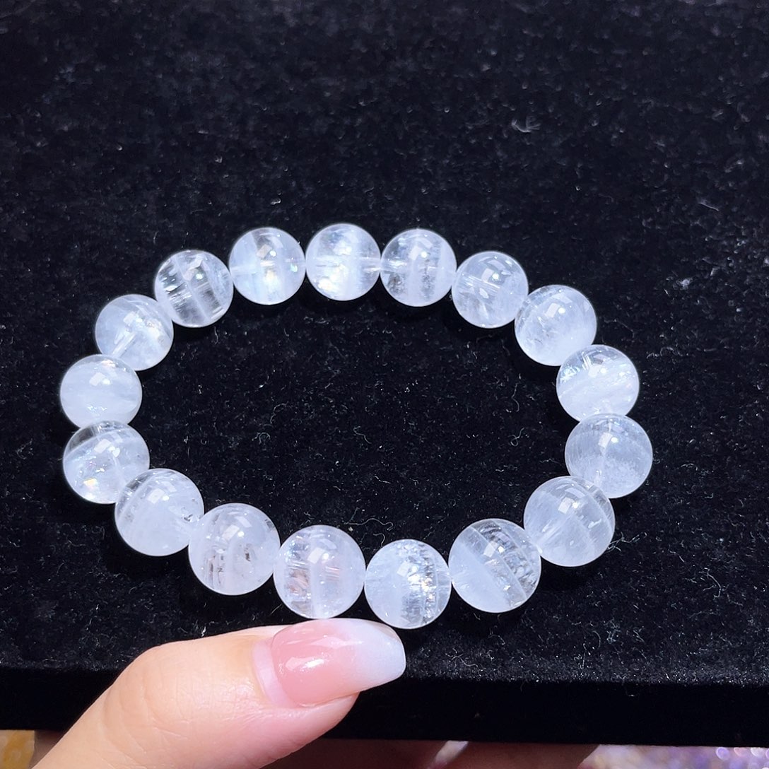 水晶手串未镶嵌皮****丘天然水晶12.5mm