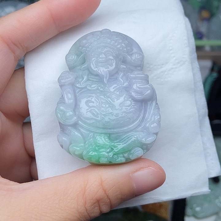 翡翠未镶嵌颈饰翡翠双面