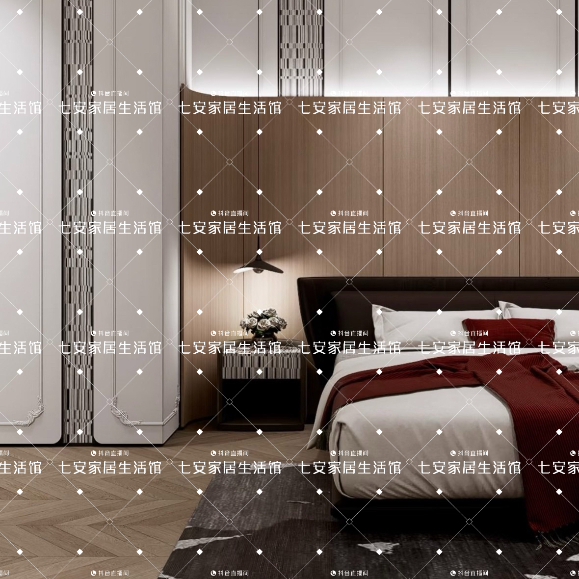 【盖毯】高奢定制 多功能230*200cm盖毯   清新园艺