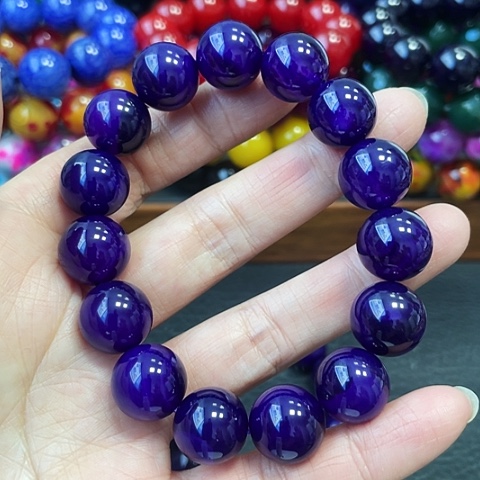 玛瑙未镶嵌手饰紫龙醇14