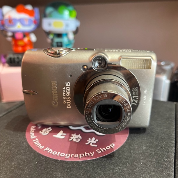 9新 Canon/佳能 ixus960中文 1210w像素3倍变焦 配件齐全