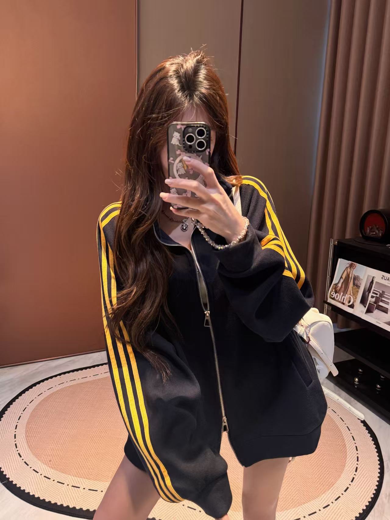 李馨儿【那些年 】麻感韩版小众轻奢气质百搭外套