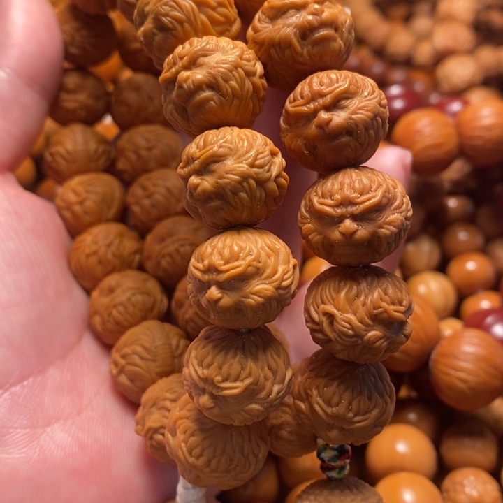 【闪购商品】猴头核桃手串友*悟空