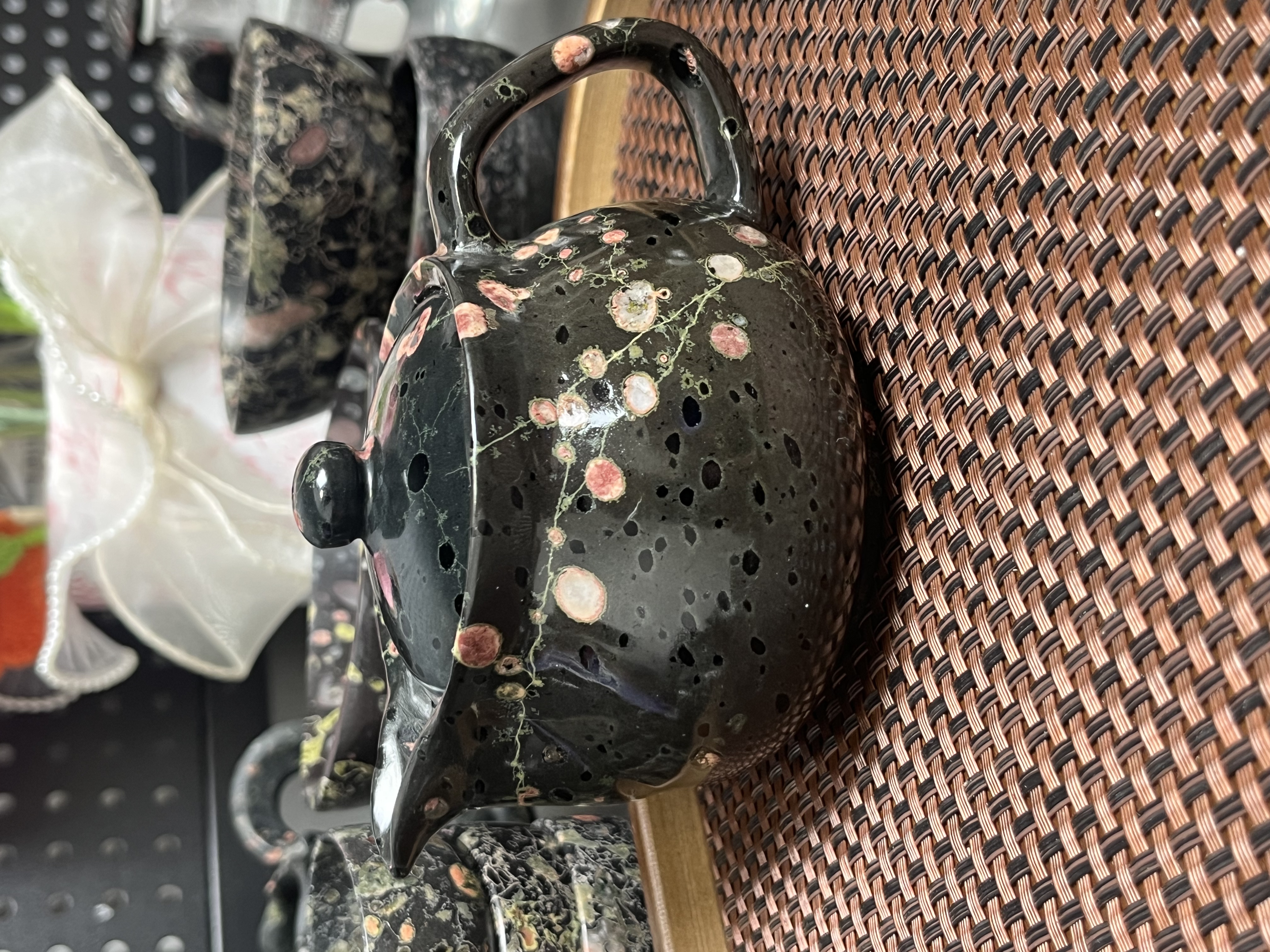 九谷烧梅花玉精品