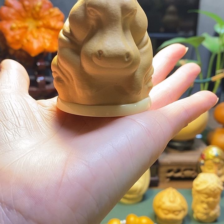 九***泽葫芦葫芦大河马手把件