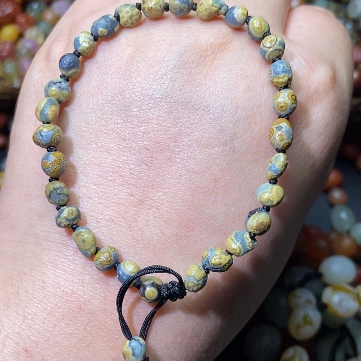 玛瑙/玉髓合金手链