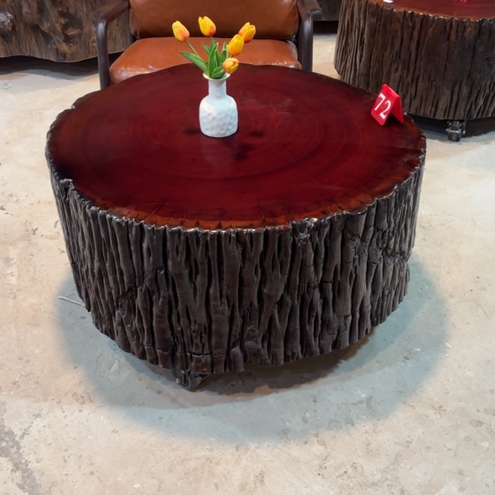 度***木原木树墩茶几1111