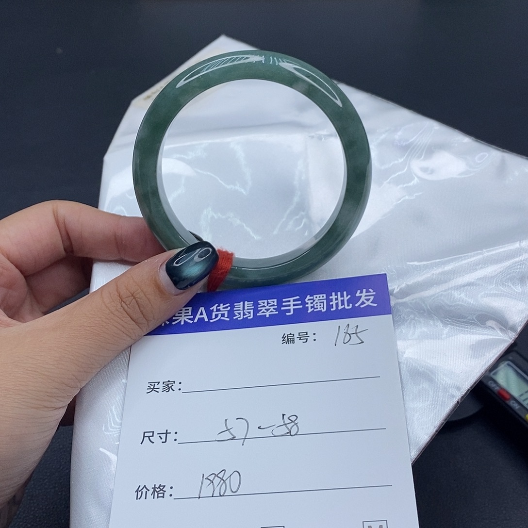 翡翠未镶嵌手镯百元手镯默认瑕疵