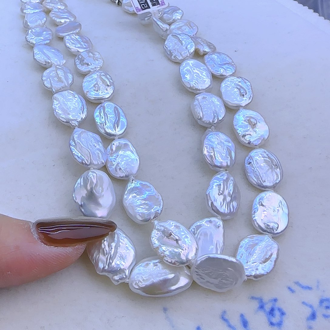 未镶嵌项链定制816淡水珍珠