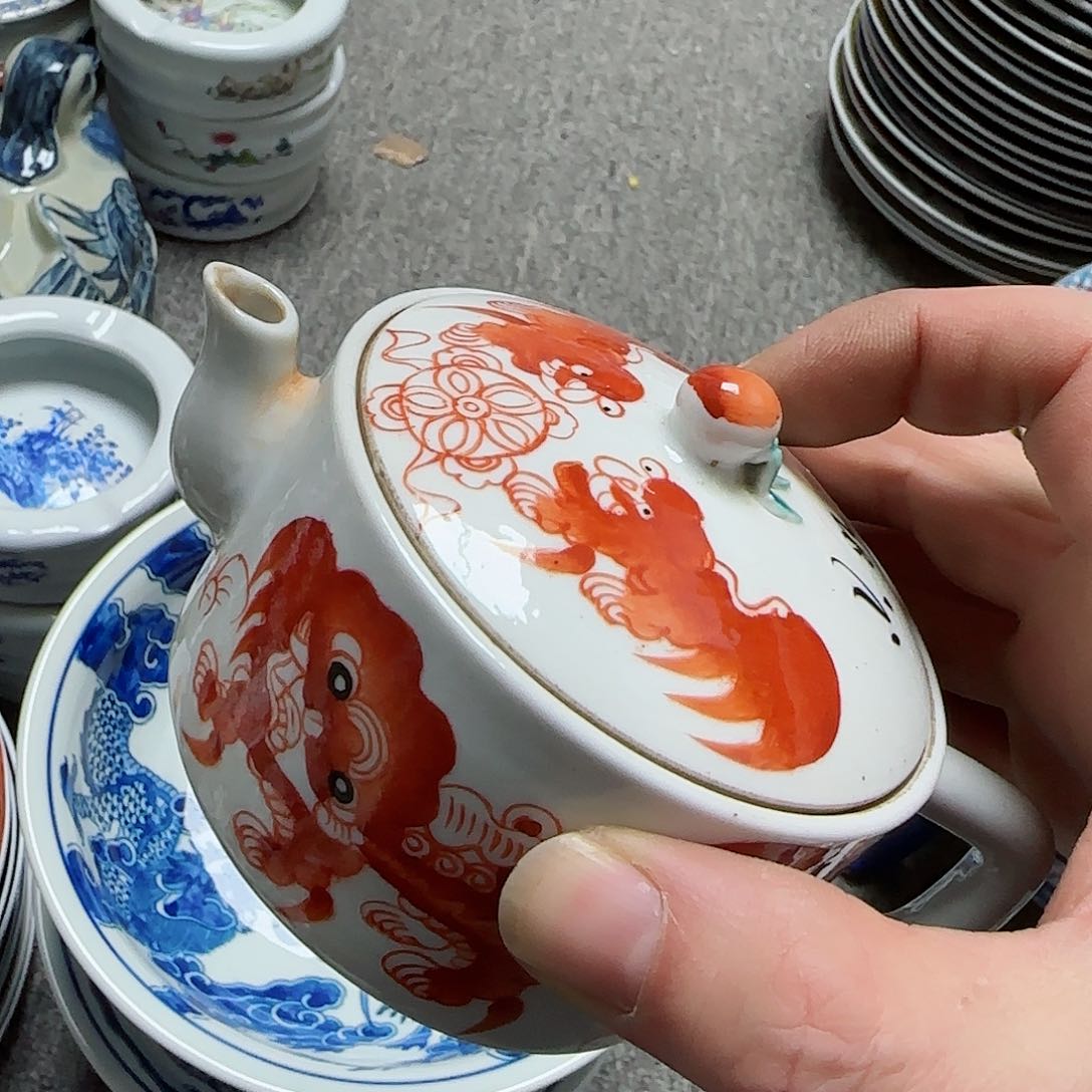 摆件瓷器的工艺技术水平