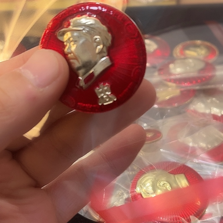 王***军像章一一一高贵轻扬在心里