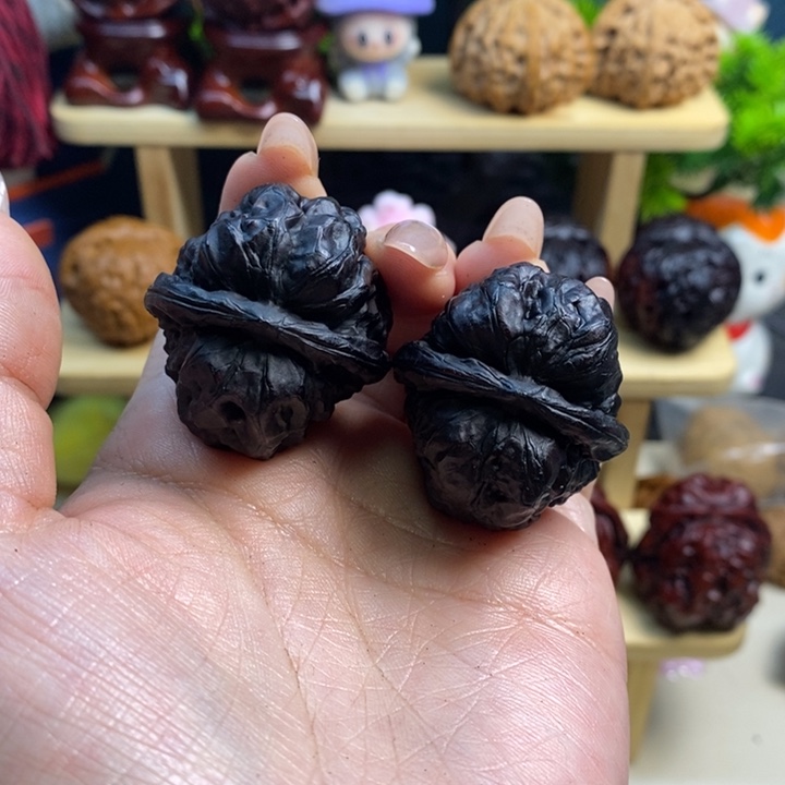 吊坠文玩核桃地闷小丑蛙35