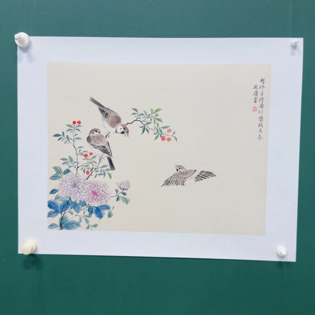国画刘老师家wu说的话呵呵呵