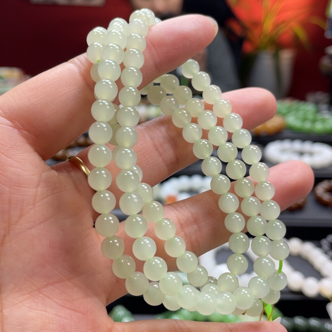 和田玉手链未镶嵌