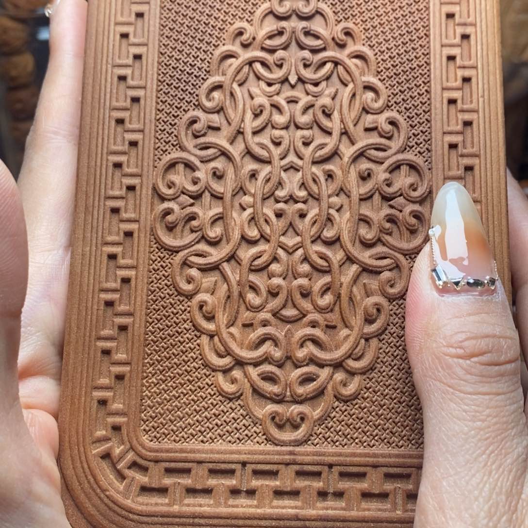 檀香木把件手串摆件