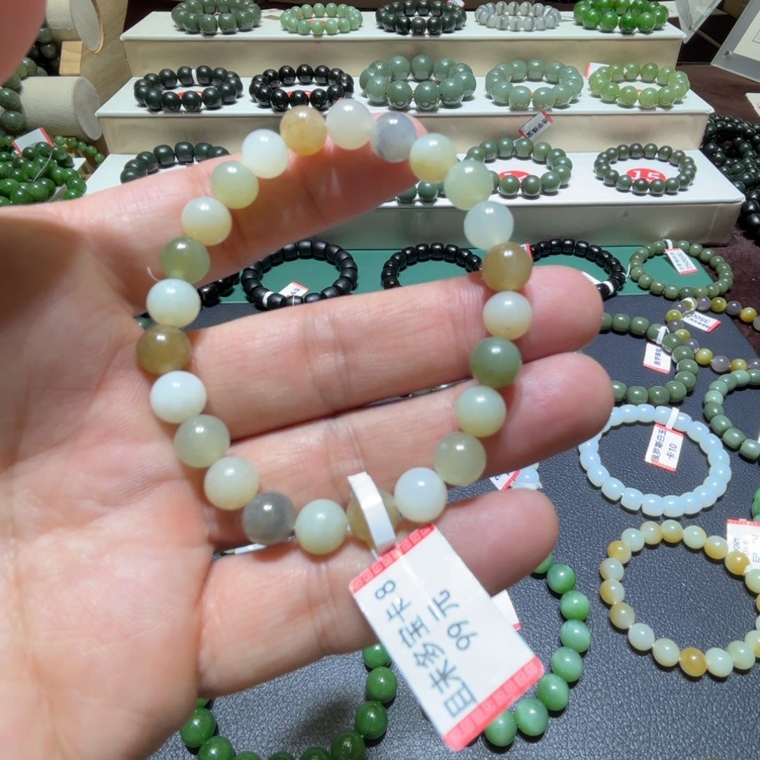 和田玉手链未镶嵌