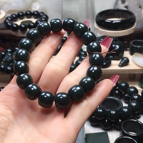 未镶嵌手串和田玉