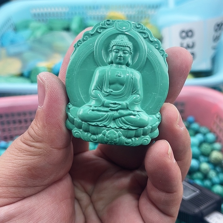 未镶嵌菱锰矿珠宝半成品