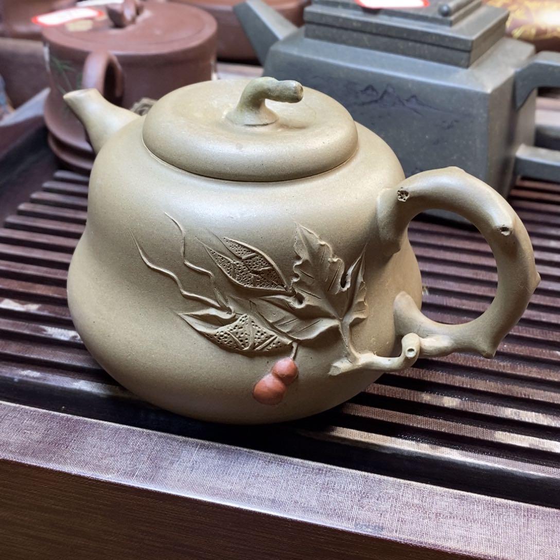 紫砂茶壶原矿手工183