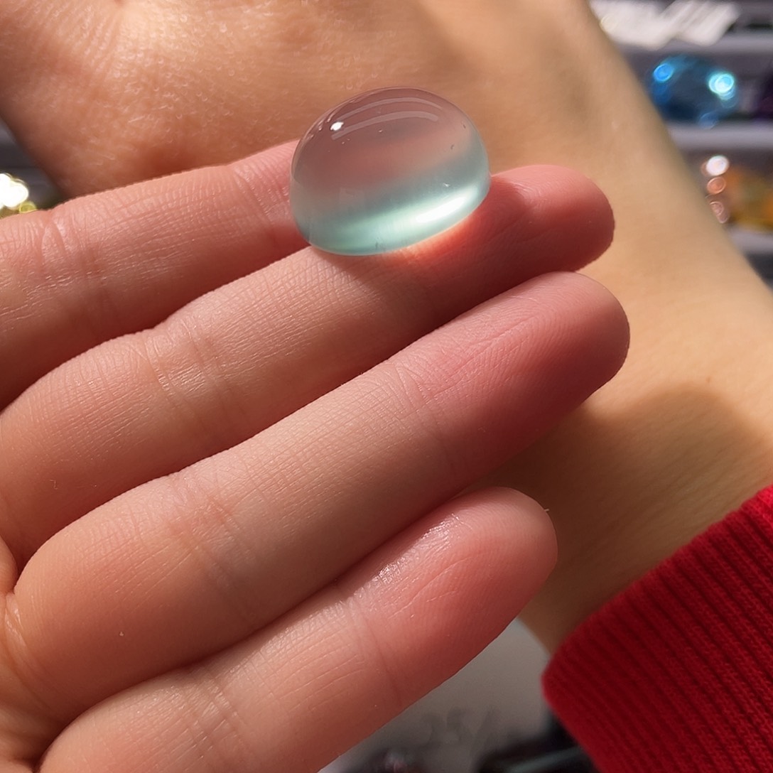 葡萄石裸石未镶嵌35ct