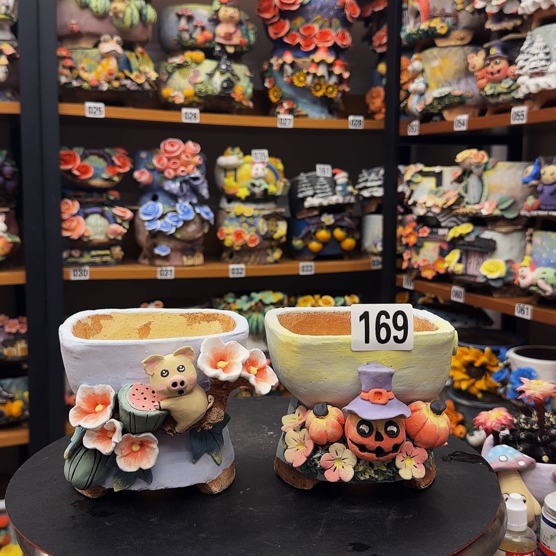 【闪购商品】粗陶手捏