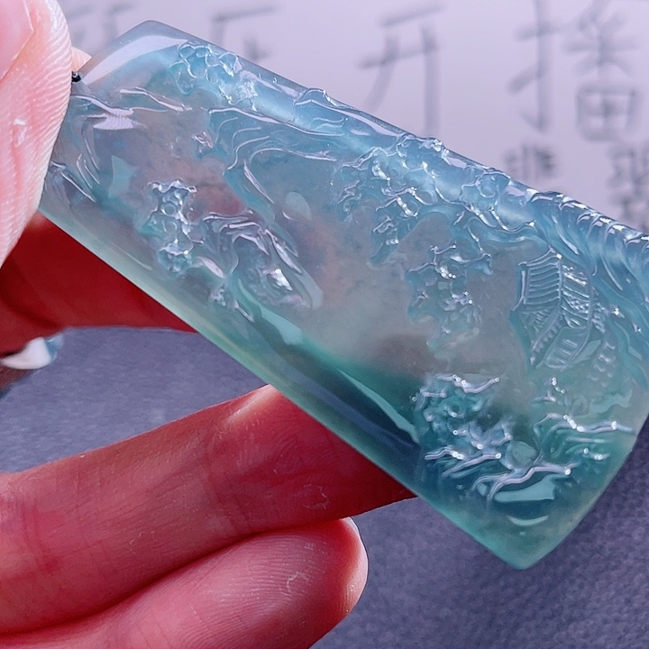 翡翠颈饰未镶嵌900000000