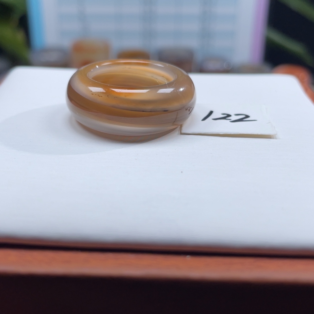 玛瑙/玉髓未镶嵌戒指Z19港20