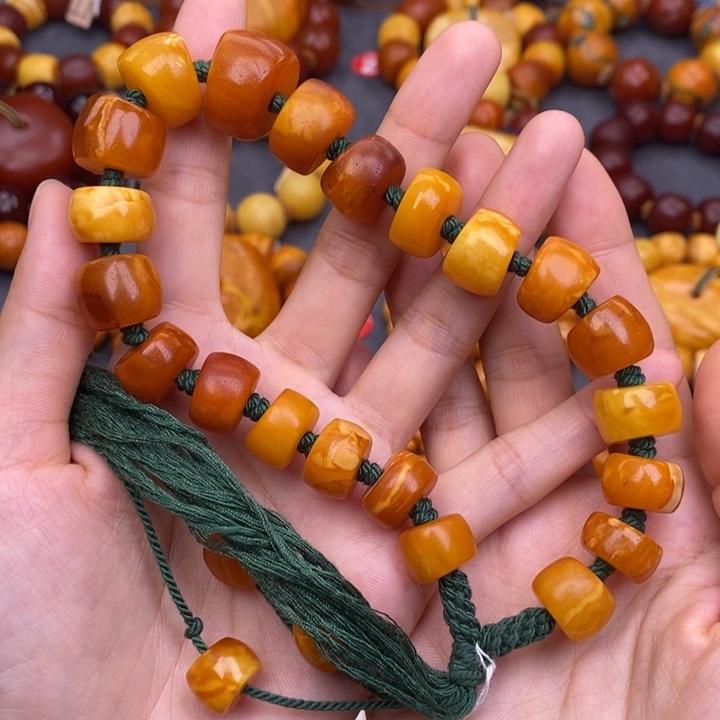 琥珀未镶嵌裸石蜜蜡M