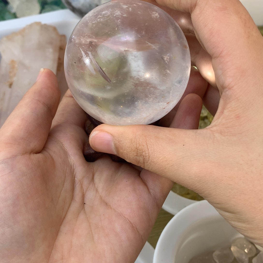 水晶珠宝半成品未镶嵌曦****?