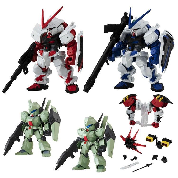 扭蛋 高达重装重奏 MSE 19 红异端 蓝异端随机一抽