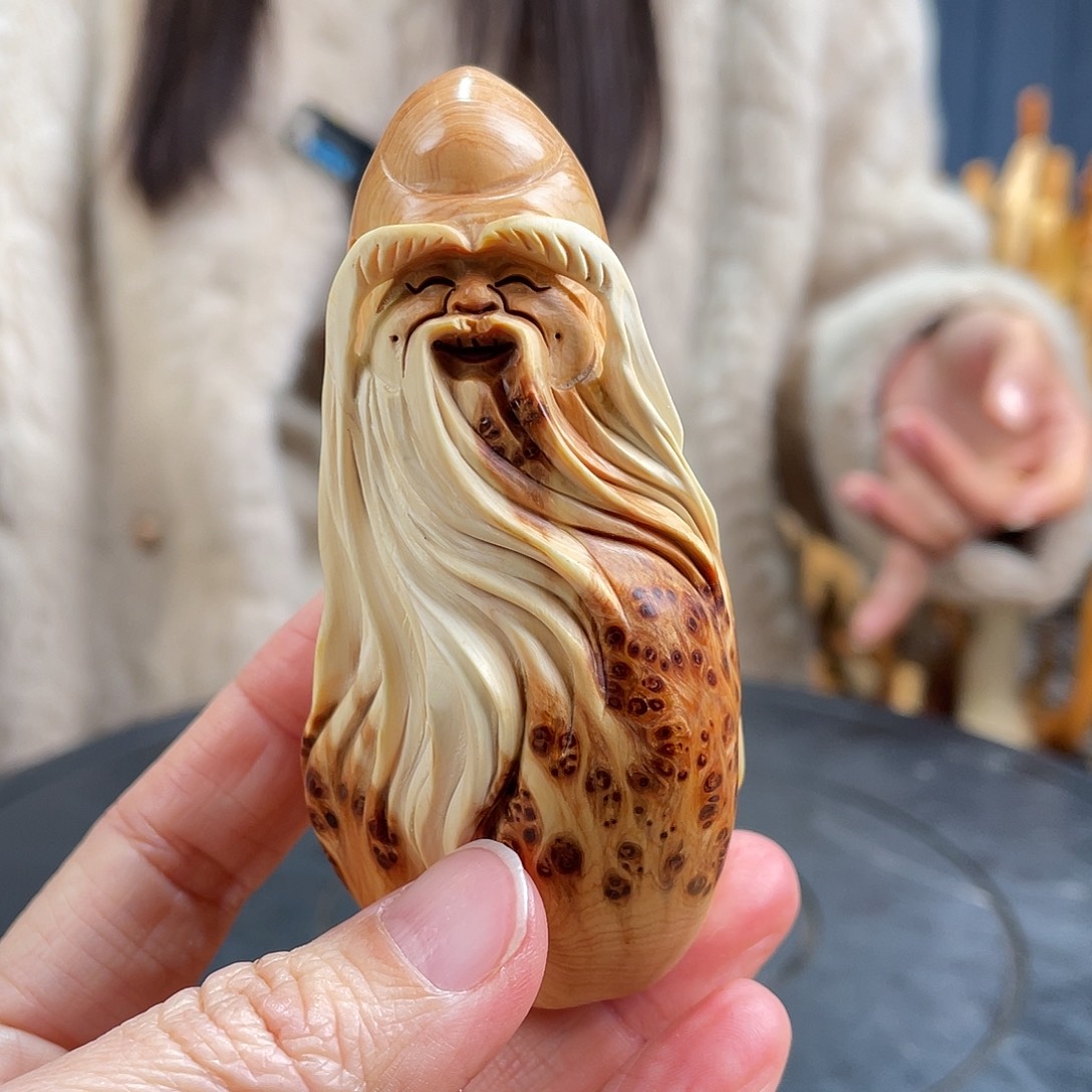 柏木（崖柏）手把件