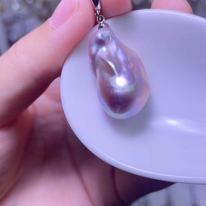淡水珍珠合金颈饰17