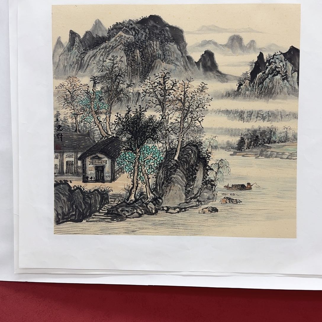 国画国画作品欣赏 45*48