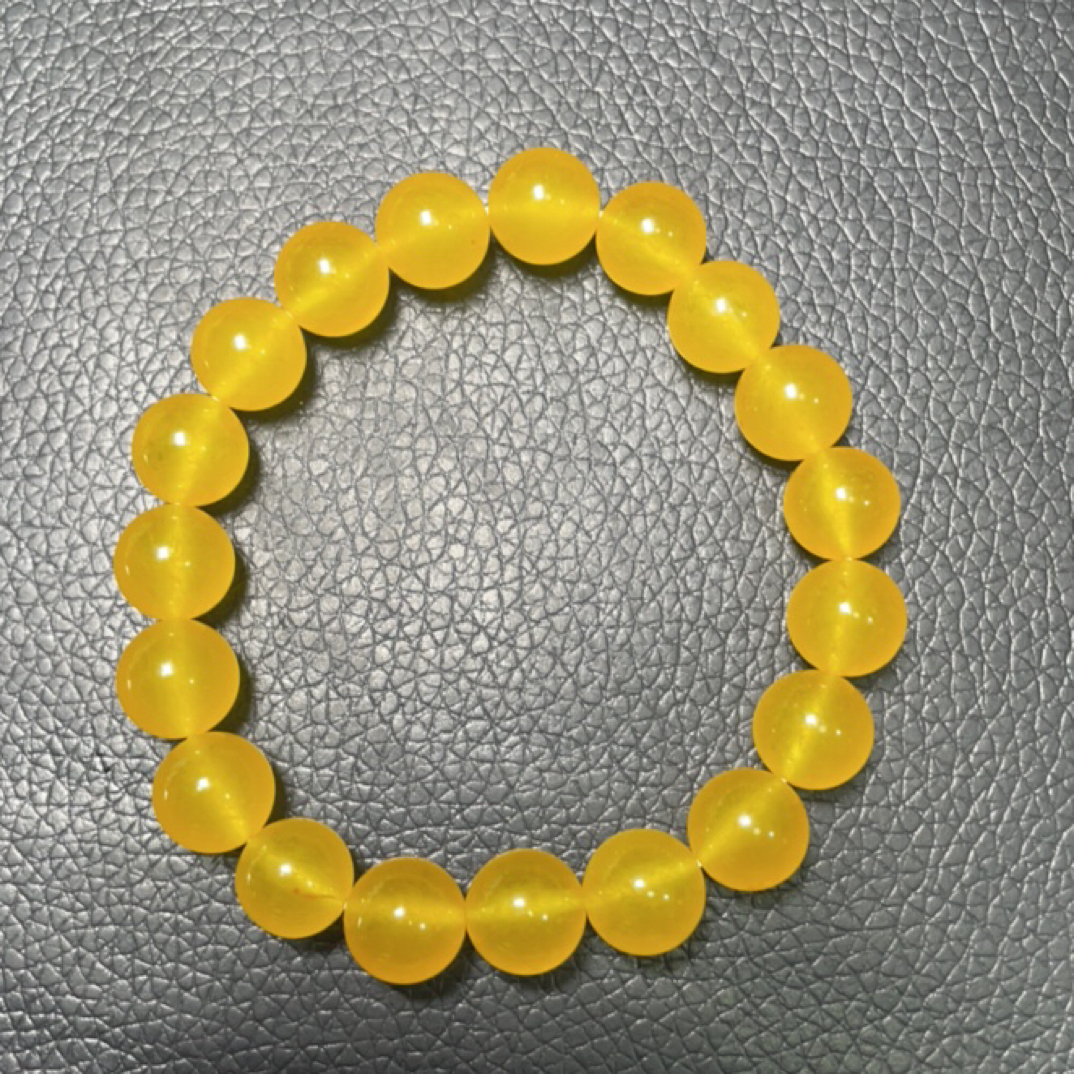  913  卡10鸡冠黄手串