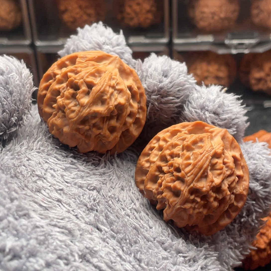 文玩核桃吊坠全品白茬39尺苹果圆文玩核桃