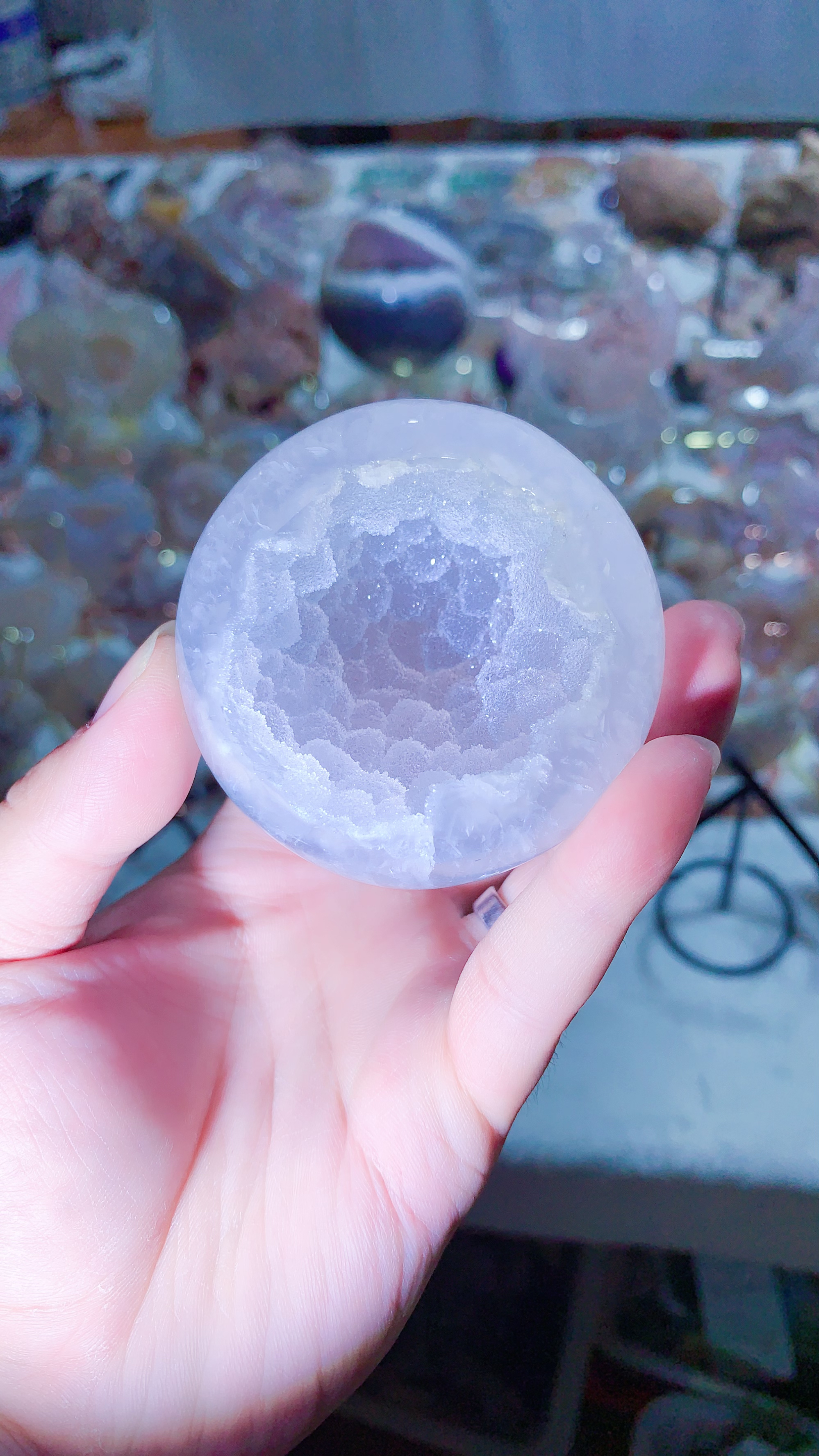 水晶体沙糖开口笑，超级干净