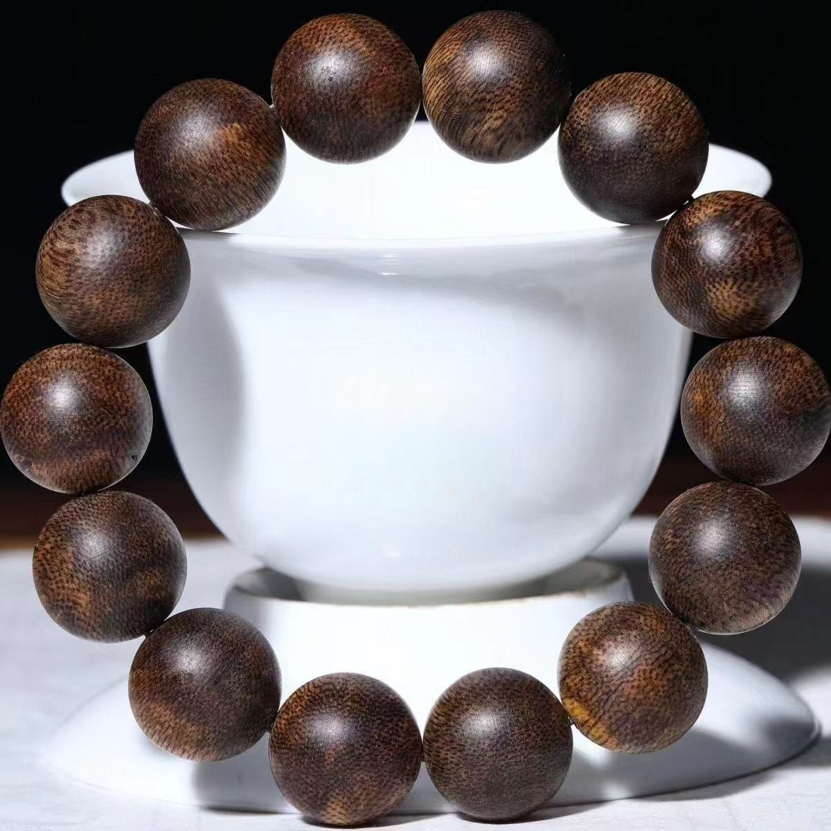 SL-098 海南黄花梨单圈手串-无礼盒