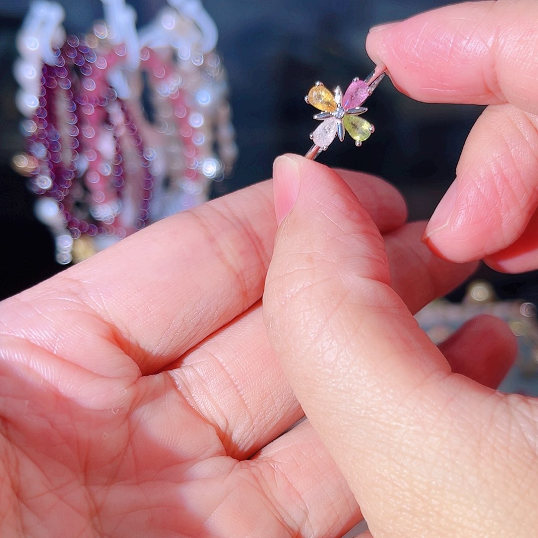 海蓝宝石戒指未镶嵌