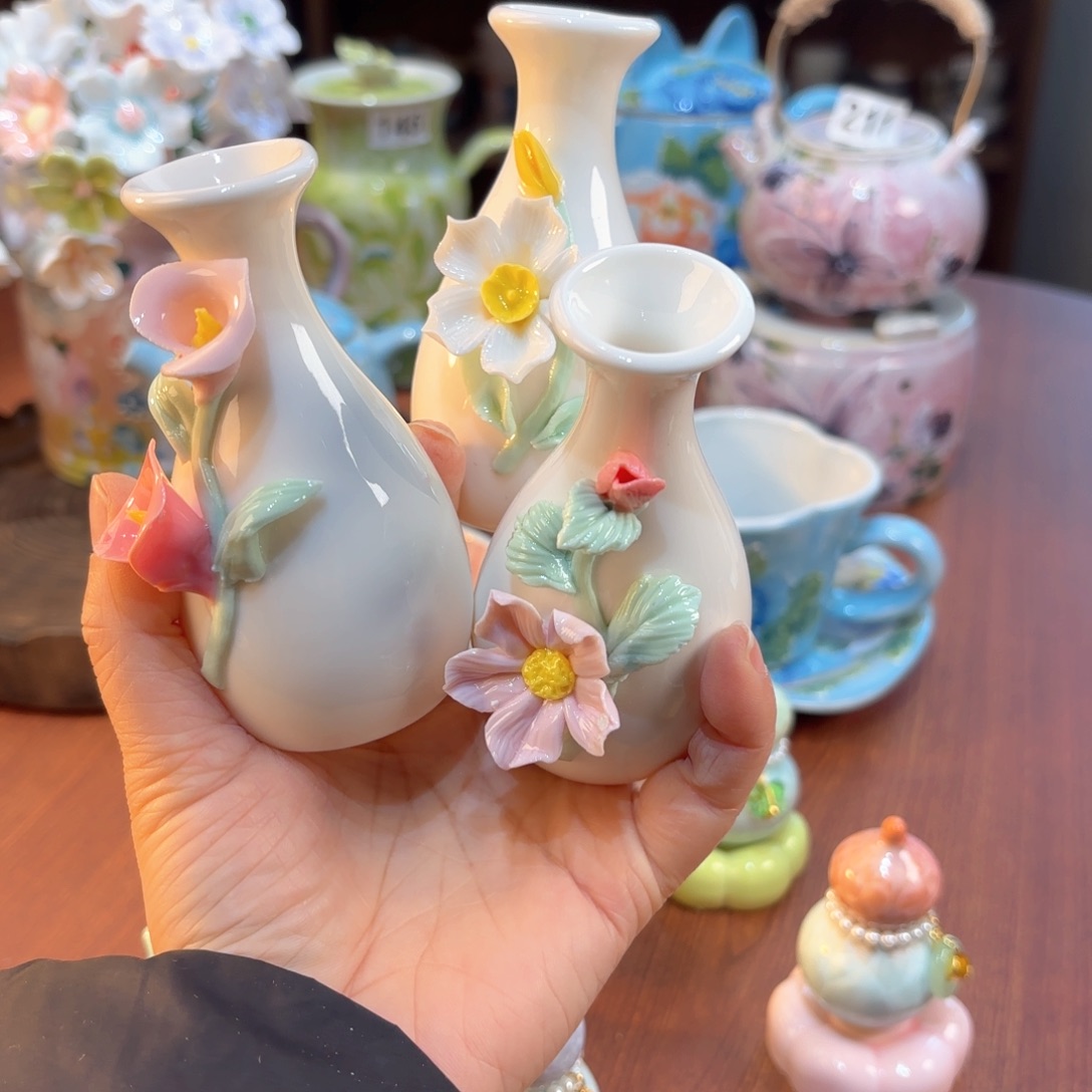 嘟***景德镇手绘高温釉下彩陶瓷茶具