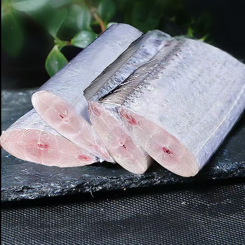 【带鱼段到手8斤】三指宽带鱼中段5斤送3斤 黄海湾小眼油带鱼 8斤4包装 带鱼段 3指宽 顺丰包邮多仓发货