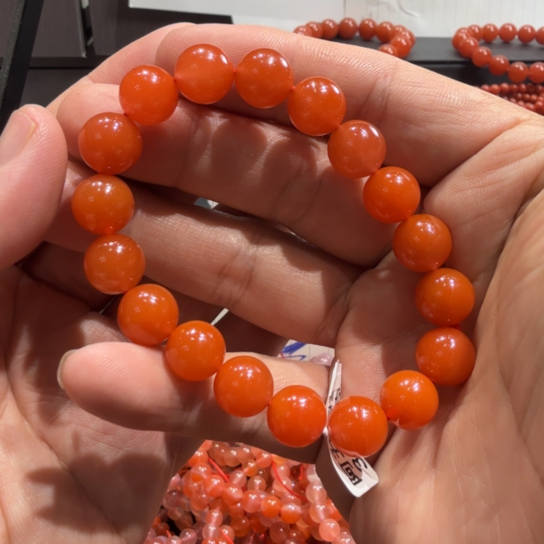 茗***南红玛瑙未镶嵌手串